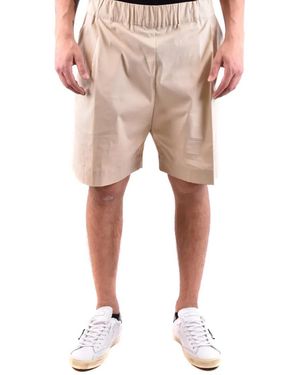 Laneus Light Relaxed Fit Shorts - Natur
