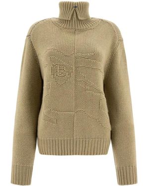 Burberry Cashmere Sweater - Grün