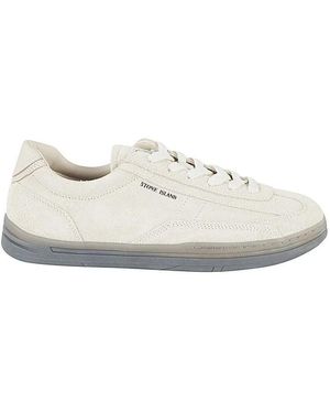 Stone Island Low-Top Sneaker - Weiß
