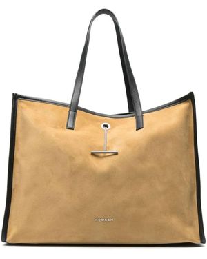 McQueen Shopper & Totes - Natur