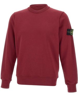 Stone Island Sweaters - Rot