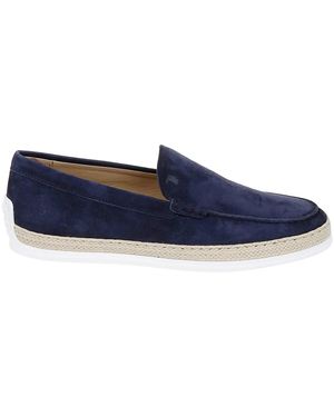 Tod's Flat Shoes Divers - Blau