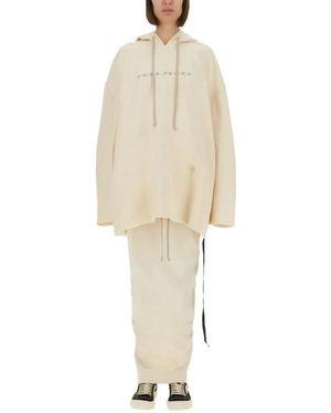 Rick Owens "Peter" Sweatshirt - Weiß