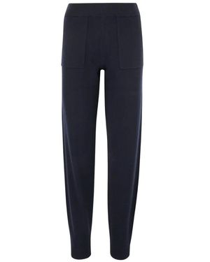Allude Wool And Cashmere Pants - Blau