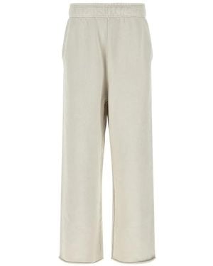 Entire studios Wide-Leg Cotton Pants With Adjustable Drawstring W - Natur
