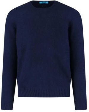 Drumohr Wool Sweater – - Blau