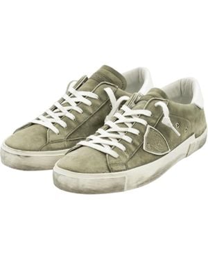 Philippe Model Low-Top Sneaker - Mettallic