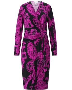 Joseph Ribkoff Midikleid Mit Print - Lila