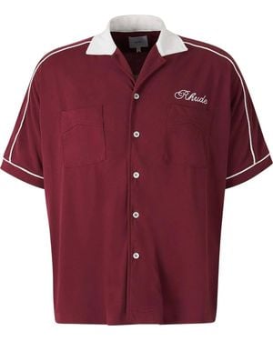 Rhude Polo Mont-Blanc Bowling - Rot