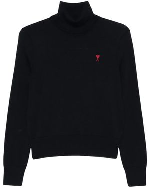 Ami Paris Ami De Coeur Sweatshirt - Schwarz