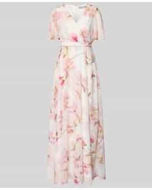 Christian Berg Cocktail Maxi-Jurk - Roze
