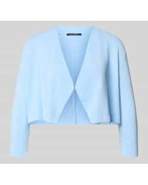 Comma, Bolero Met 3/4-mouwen - Blauw