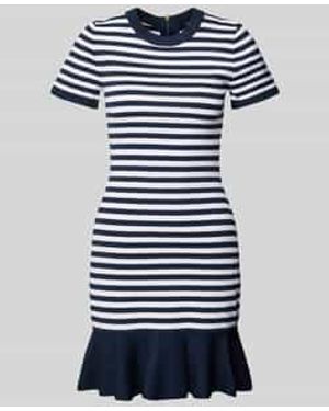 MICHAEL Michael Kors T-Shirtjurk Van Viscosemix Met Ronde Hals - Blauw