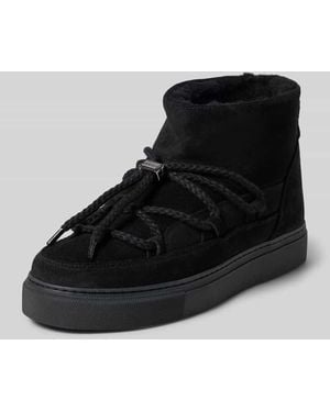 Inuikii Snow Boots aus Leder Modell 'CLASSIC LOW' - Schwarz