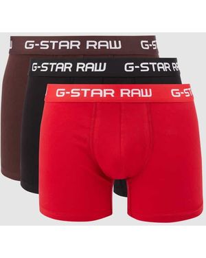 G-Star Trunks Im 3Er-Pack - Rot
