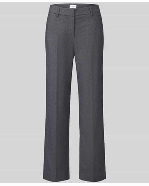 Seductive Regular Fit Chino aus Woll-Mix mit Viskose-Anteil Modell 'LUCA' - Grau