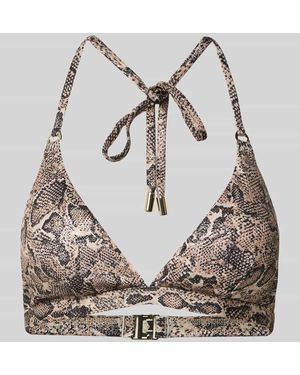 Joop! Bikini-Oberteil in Triangel-Form - Grau