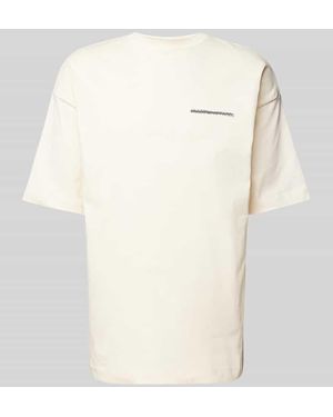 Multiply Apparel Oversized T-Shirt Mit Rundhalsausschnitt - Natur