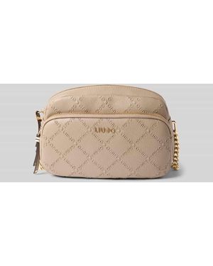 Liu Jo Satchel Bag mit Steppnähten - Natur