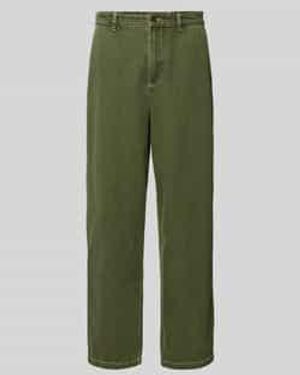 American Vintage Baggy Fit Jeans Mit Elastischem Bund Modell 'Uzatown' - Grün