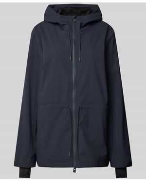 Rains Jacke mit Kapuze Modell 'Suva' - Blau