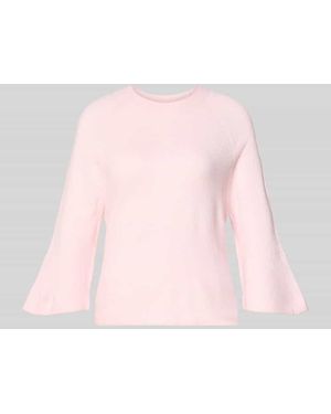 ONLY Oversized Strickpullover mit 3/4-Arm Modell 'SIMONI' - Pink
