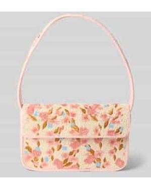 STAUD Handtas Met Pailletten Model 'Tommy' - Roze