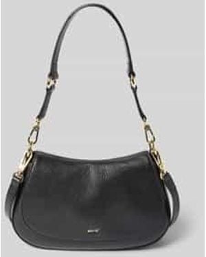 Abro⁺ Handtas Met Labeldetail - Zwart