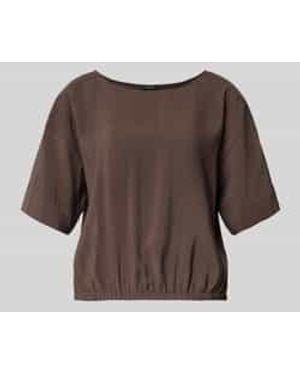Opus Blouseshirt Van Modalmix Model 'Seira' - Bruin
