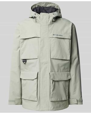 Columbia Jacke mit Label-Print Modell 'Landroamer' - Grau