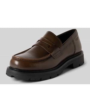 Vagabond Shoemakers Loafer aus echtem Rindsleder Modell 'CAMERON' - Braun
