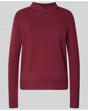 Betty Barclay Regular Fit Pullover aus Viskose-Mix Modell 'NOS AUGUST' - Rot