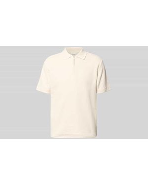 Closed Regular Fit Poloshirt aus Baumwolle - Weiß