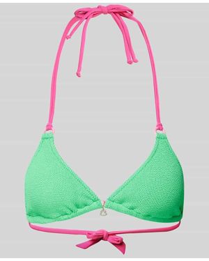 Banana Moon Bikini-Oberteil Mit Neckholder Modell 'Braro' - Grün