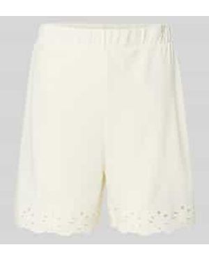 Pieces Stoffen Shorts - Naturel