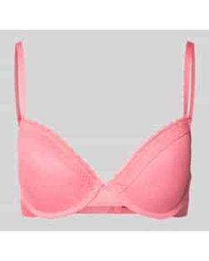 HUGO Bh Met Kant Model 'Sartorial' - Roze