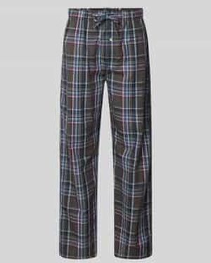 Christian Berg Men Relaxed Fit Pyjamabroek Met Elastische Band - Grijs