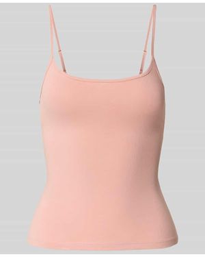 Review Trägertop mit verstellbaren Trägern - Pink