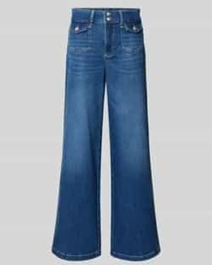 Mos Mosh Wide & Loose Fit Jeans - Blauw