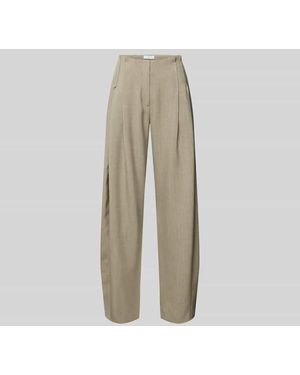 IRO Wide Fit Stoffhose mit Bundfalten - Weiß