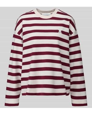 ARMEDANGELS Oversized Sweatshirt aus reiner Baumwolle Modell 'FRANKAA' - Rot