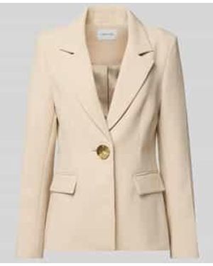 Forever New Lange Blazers - Naturel