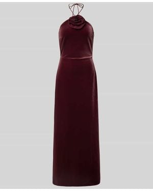 Y.A.S Cocktailkleid mit floraler Applikation Modell 'ROSETTA STRAP' - Lila