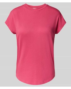 Marc O' Polo Regular Fit T-Shirt aus reiner Baumwolle - Pink