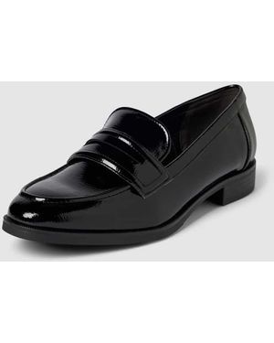 Tamaris Penny-Loafer in Lack-Optik - Schwarz
