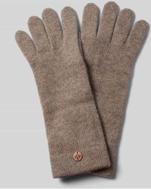 Fraas Handschuhe aus reinem Kaschmir - Grau