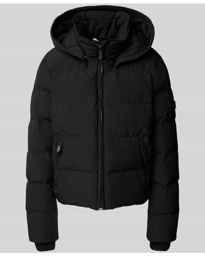 Wellensteyn Steppjacke mit Kapuze Modell 'Goldmine' - Schwarz