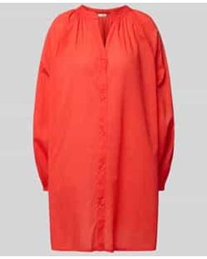 Barts Mini-jurk Met Tuniekkraag - Rood