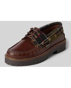 Barbour Loafer aus echtem Rindsleder Modell 'Darras' - Braun
