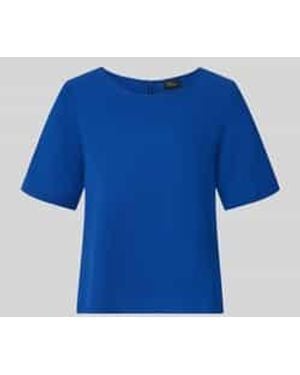 S.oliver Blouses Korte Mouw - Blauw